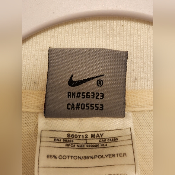 North Carolina Tar Heels UNC Nike Half Button Shooting Shirt Mens XLarge Vintage - Picture 8 of 10